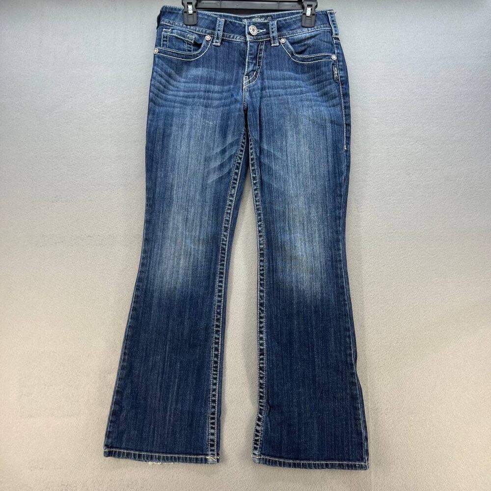Silver Jeans Co Suki Boot Cut Women's Jeans Size W28/L30 Medium Wash - Picture 1 of 16